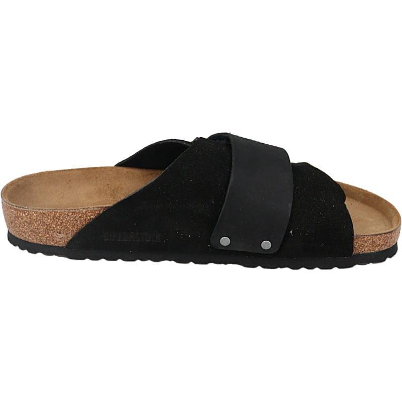 ビルケンシュトック BIRKENSTOCK サンダル キョウト Kyoto ブラック 1022350 レギュラー幅の画像