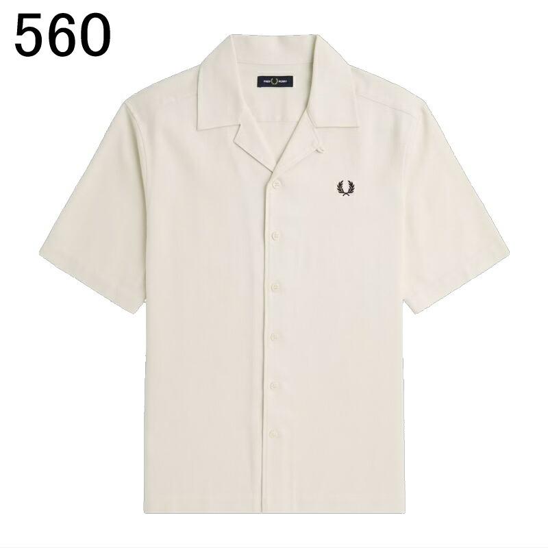 トップス FRED PERRY / PIQUE TEXTURE REVERE COLLAR FRED PERRY（フレッドペリー） シャツ ブラウス Pique Texture Revere