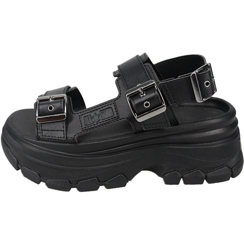 コンバース CONVERSE オールスター トレックウェーブ サンダル ALL STAR TREKWAVE SANDAL ブラック/ブラック 1SE453 CONVERSE（コンバース） オールスター トレックウェーブ サンダル ALL