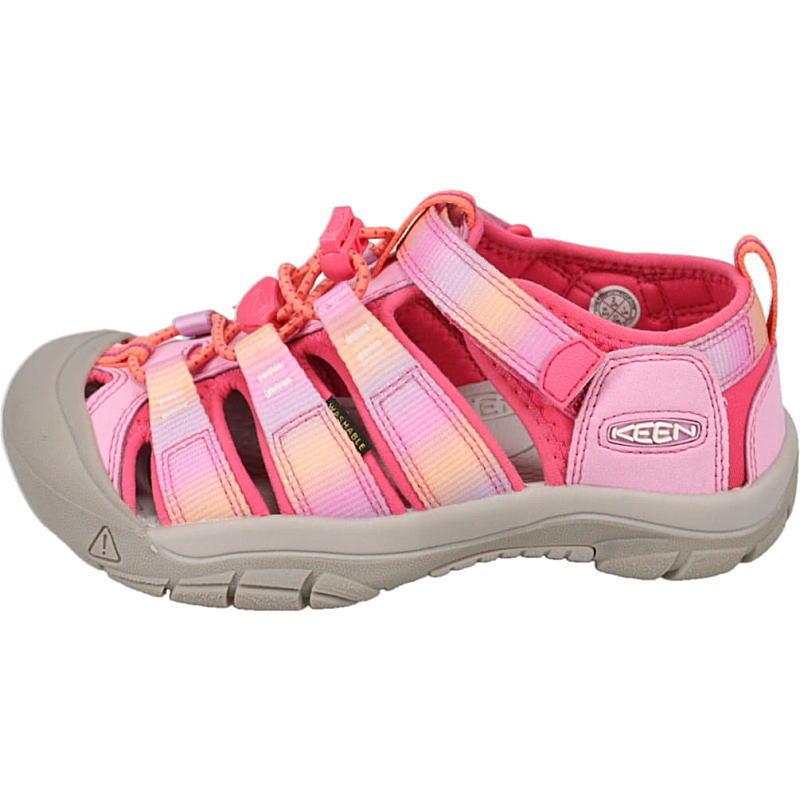 キーン KEEN キッズ サンダル ニューポート エイチツー NEWPORT H2 ホットピンク/オーキッドペタル 1030876 YOUTH(20cm〜23.5cm)  子供の画像