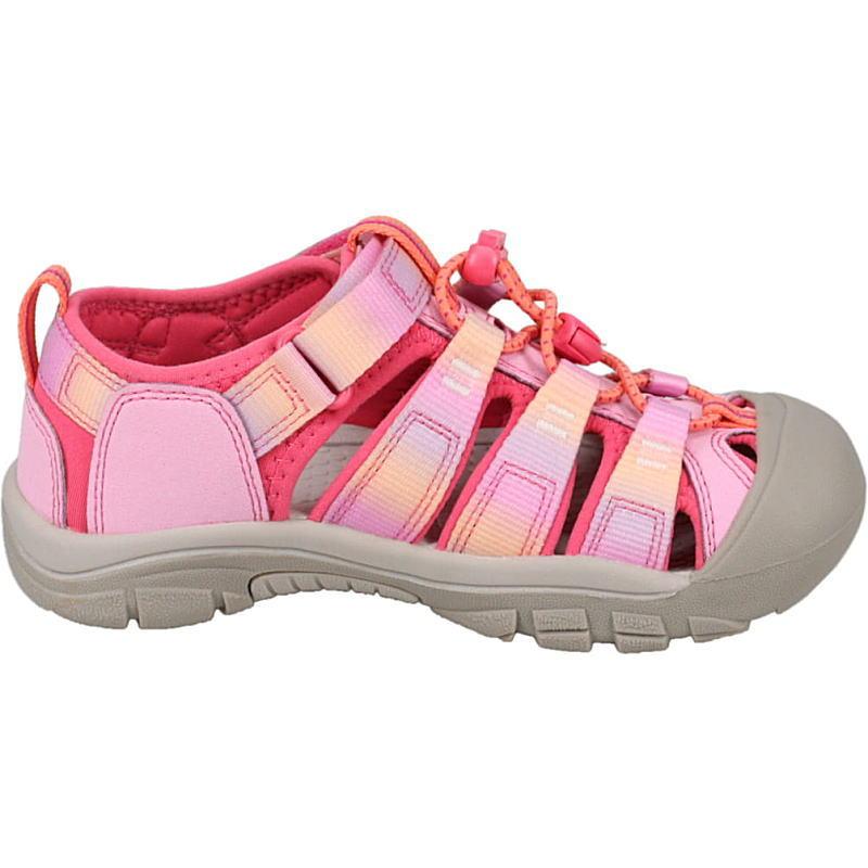 キーン KEEN キッズ サンダル ニューポート エイチツー NEWPORT H2 ホットピンク/オーキッドペタル 1030876 YOUTH(20cm〜23.5cm)  子供の画像