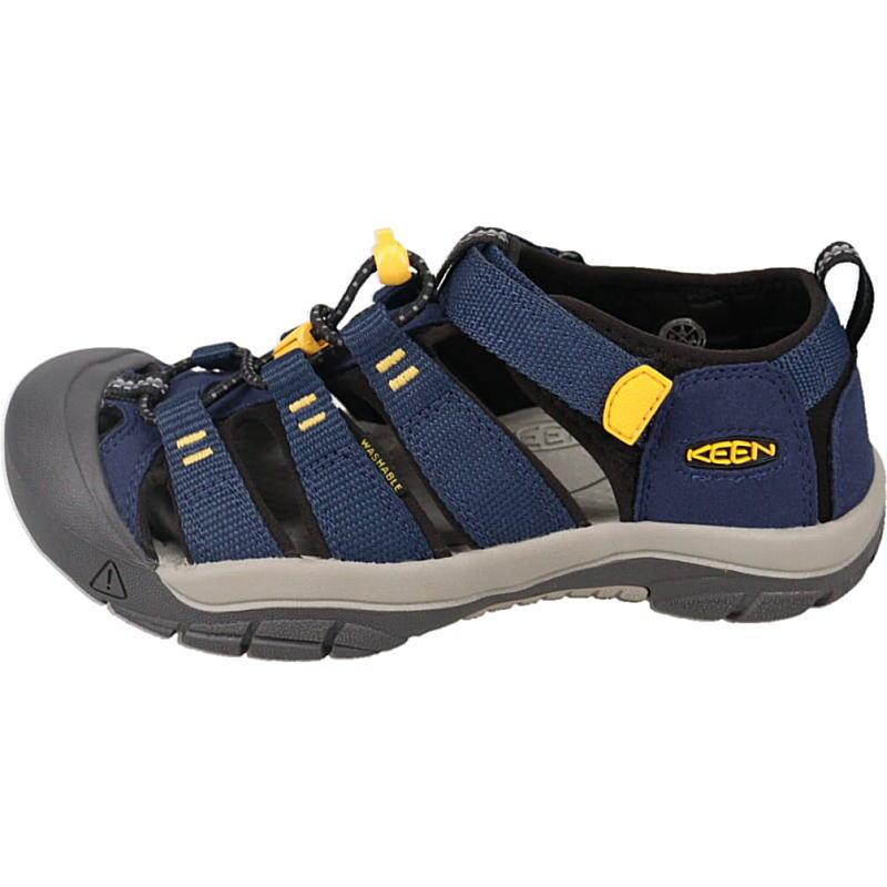 キーン KEEN キッズ サンダル ニューポート エイチツー NEWPORT H2 ネイバルアカデミー/キーンイエロー 1029140 YOUTH(20cm〜23.5cm)  子供の画像