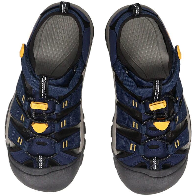 キーン KEEN キッズ サンダル ニューポート エイチツー NEWPORT H2 ネイバルアカデミー/キーンイエロー 1029140 YOUTH(20cm〜23.5cm)  子供の画像