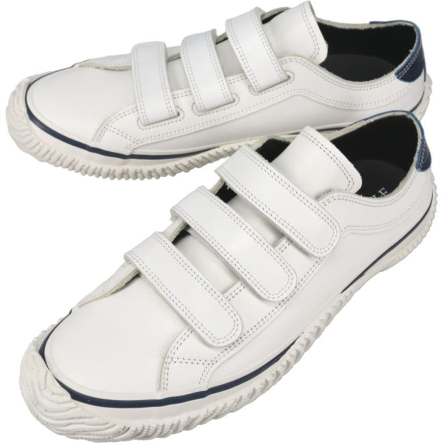 SPINGLE（スピングル） スニーカー SP-211 ホワイト/ネイビー WHT/NVY