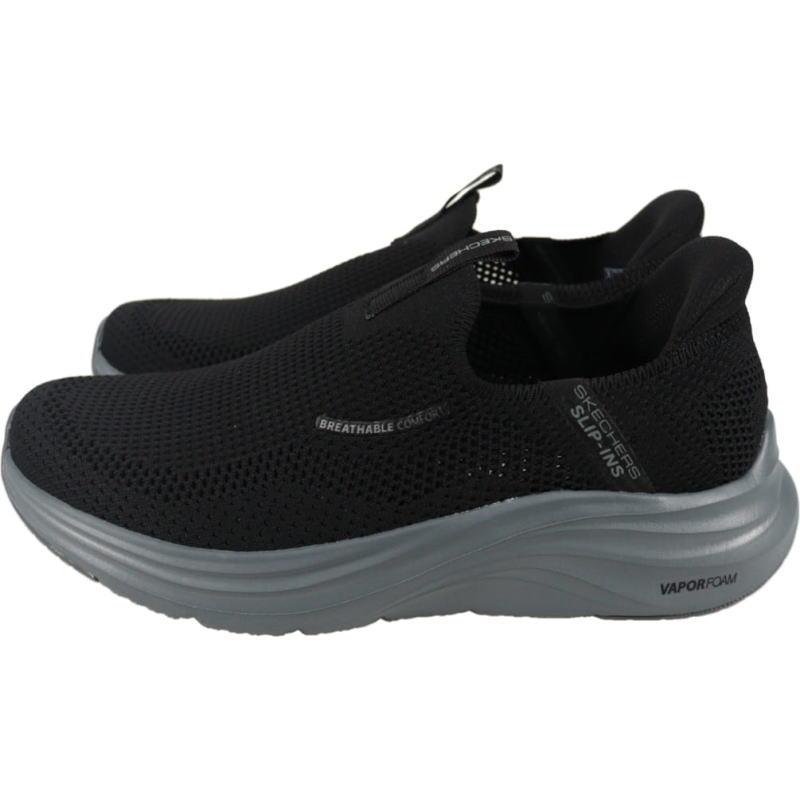 SKECHERS（スケッチャーズ） スニーカー メンズ スリップインズ ベーパーフォーム ボラン VAPOR FOAM VOLANN ブラック ...