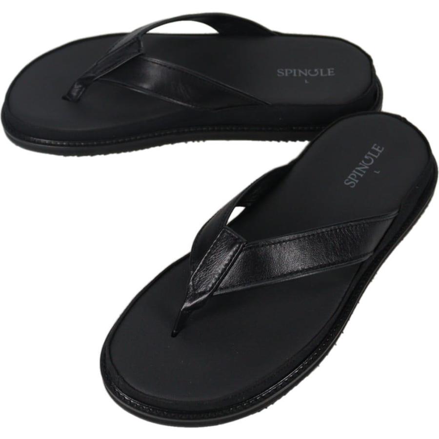スピングル SPINGLE サンダル SP-1717 ブラック BLK 05 SPINGLE（スピングル） サンダル SP-1717 ブラック BLK 05 : すにー