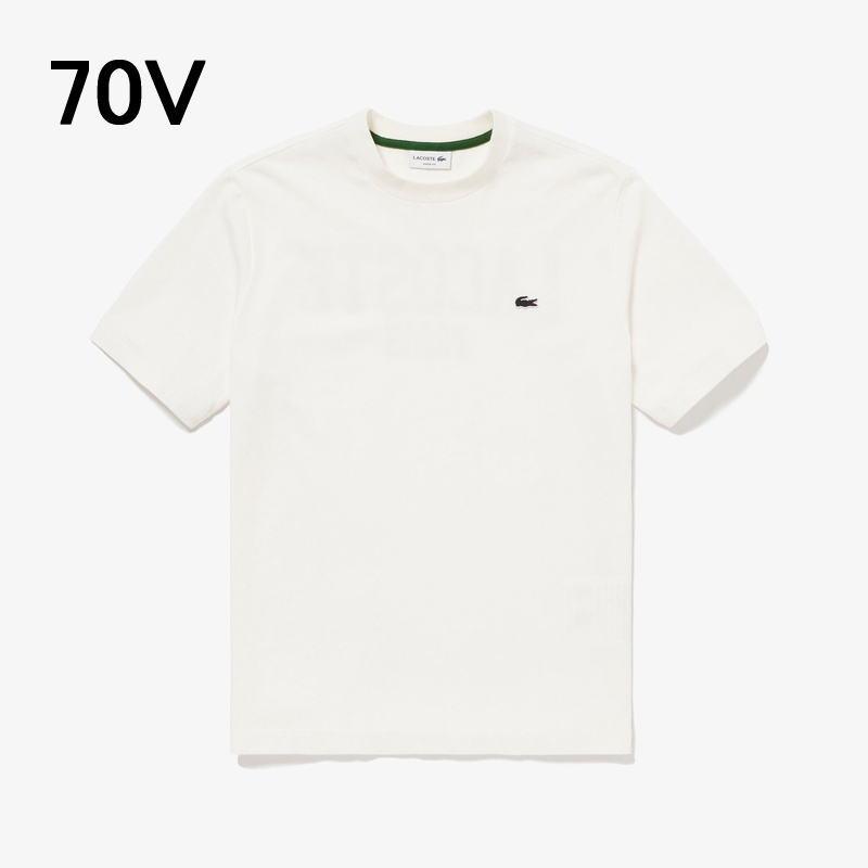 LACOSTE（ラコステ） バックプリント ベーシック Tシャツ TH4705-99
