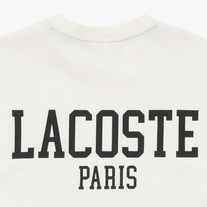 LACOSTE（ラコステ） バックプリント ベーシック Tシャツ TH4705-99