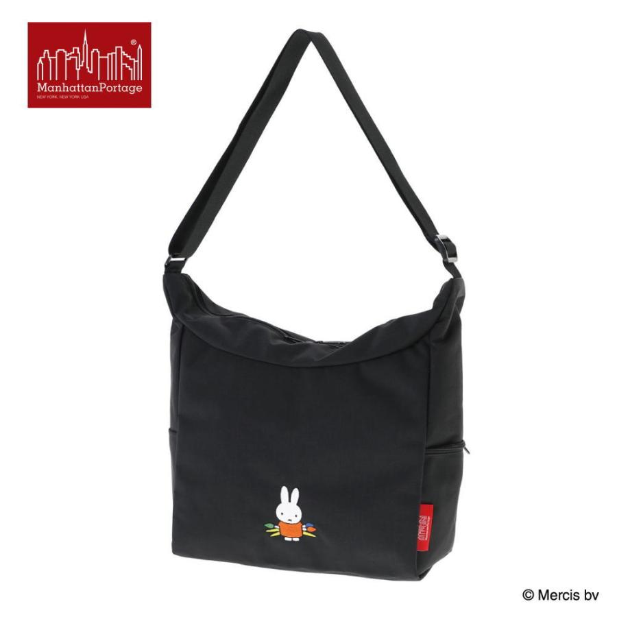 マンハッタンポーテージ Manhattan Portage ベッド スタイ ショルダーバッグ 500D コーデュラ ミッフィー 70 BED-STUY SHOULDER BAG 500D CORDURA MF70 ブラック 6041-500CD-MF-70TH BLK Manhattan Portage（マンハッタンポーテージ） ベッド スタイ