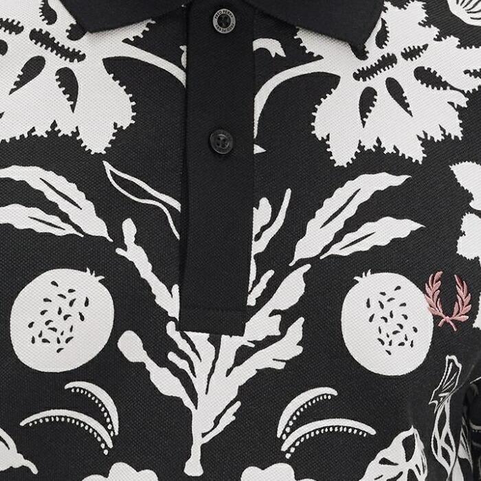 FRED PERRY（フレッドペリー） ボタニカル プリント ポロシャツ