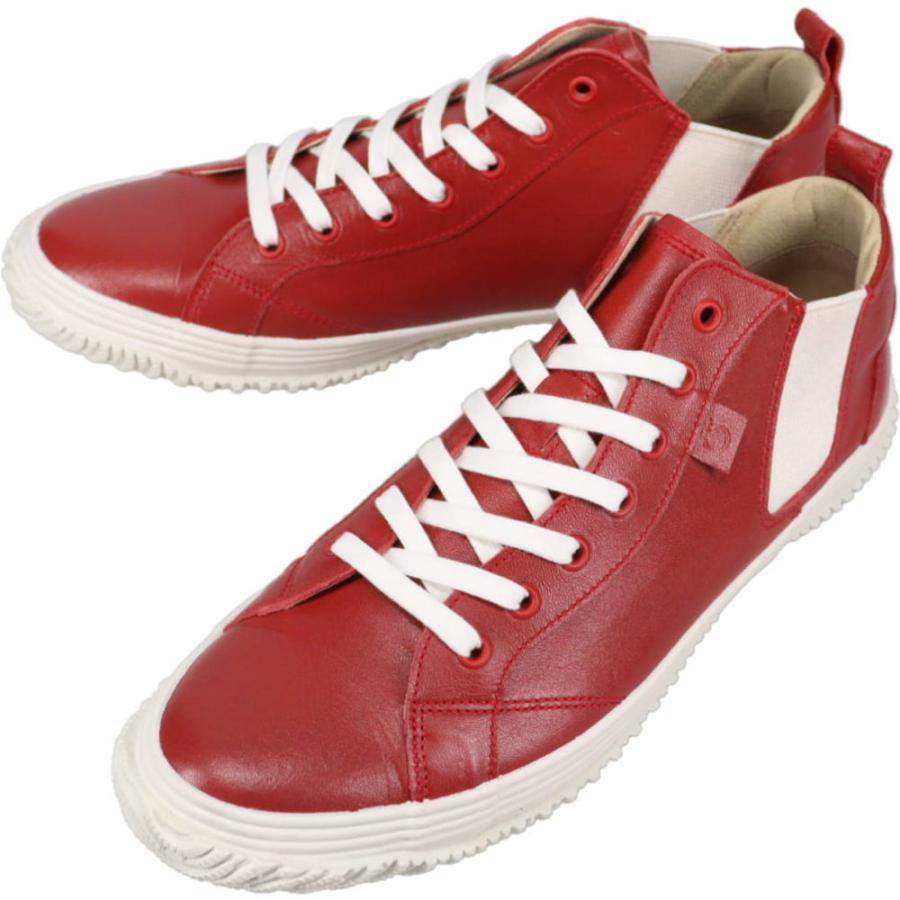 スピングル SPINGLE スニーカー SP-442 ディープレッド DEEP RED 217 SPINGLE（スピングル） スニーカー SP-442 ディープレッド DEEP RED