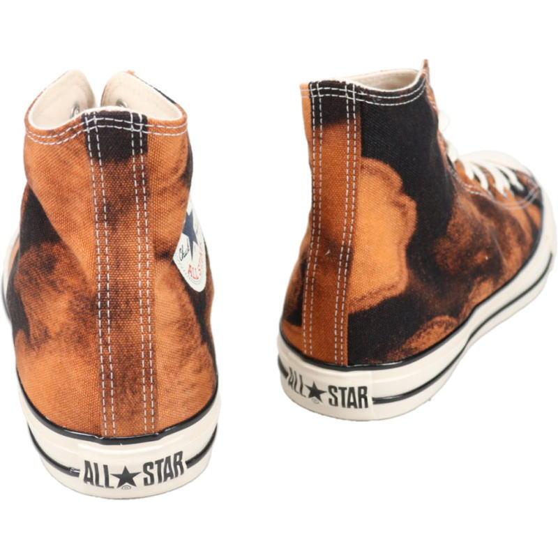 コンバース CONVERSE スニーカー オールスター エイジド ブリーチドキャンバス HI ALL STAR AGED BLEACHEDCANVAS HI ブラック BLACK 1SE575 CONVERSE（コンバース） スニーカー オールスター エイジド ブリーチド