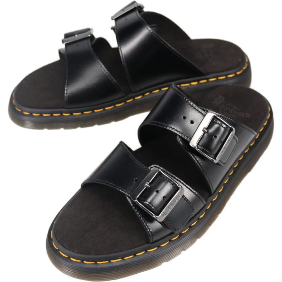 ドクターマーチン Dr.Martens ジョセフ JOSEF スライド サンダル ブラック 31570001