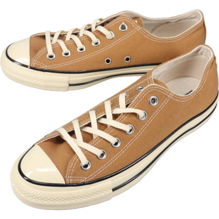 コンバース CONVERSE スニーカー オールスター エイジド AC OX ALL STAR AGED AC OX バーントオーカー BNT.OCH 1SE683 CONVERSE（コンバース） スニーカー オールスター エイジド AC OX ALL