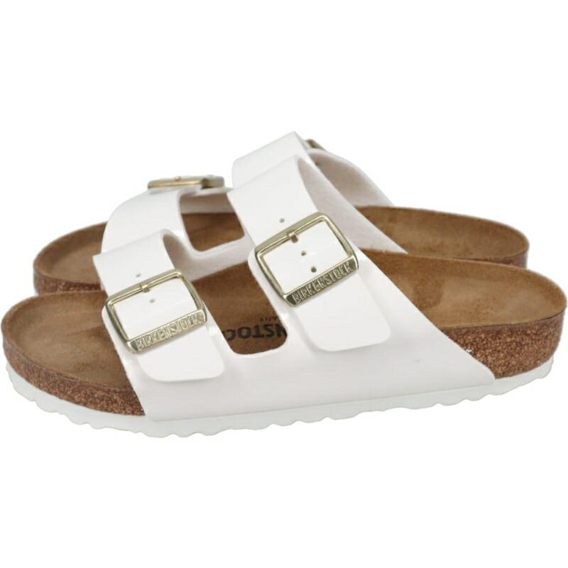 ビルケンシュトック BIRKENSTOCK サンダル アリゾナ ビルコフロー パテント Arizona BS パテントホワイト 1005293 レギュラー幅 BIRKENSTOCK（ビルケンシュトック） サンダル アリゾナ ビルコフロー