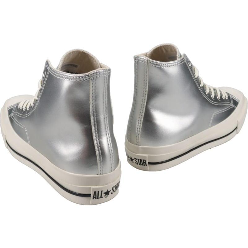 レトロシルバー（ S I L V E R)コンパクト CONVERSE（コンバース） スニーカー オールスター スクエアトウ SV HI