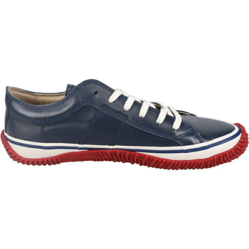 SPINGLE（スピングル） スニーカー SP-1066 ネイビー/レッド 79 : すに