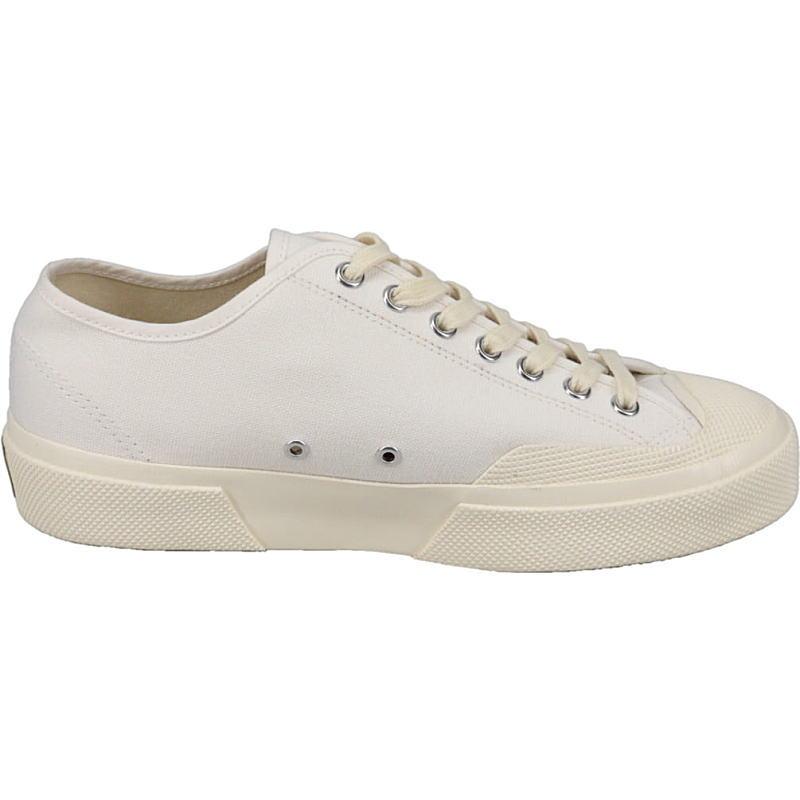 スペルガ SUPERGA スニーカー 2432 ワークス ローカット コットンキャンバス WORKS LCUT COTON CANVAS ホワイト/オフホワイト 4A51347W A1Qの画像