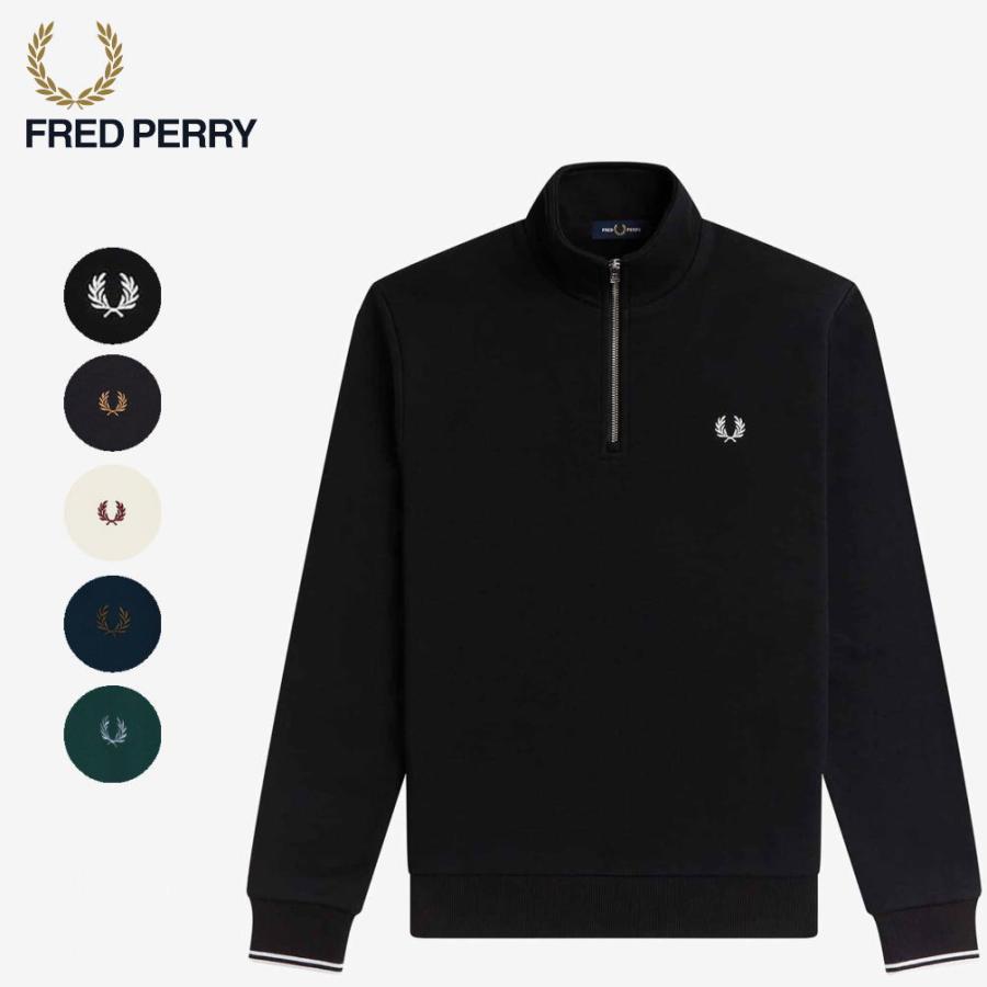 FRED PERRY（フレッドペリー） ハーフ ジップ スウェットシャツ Half