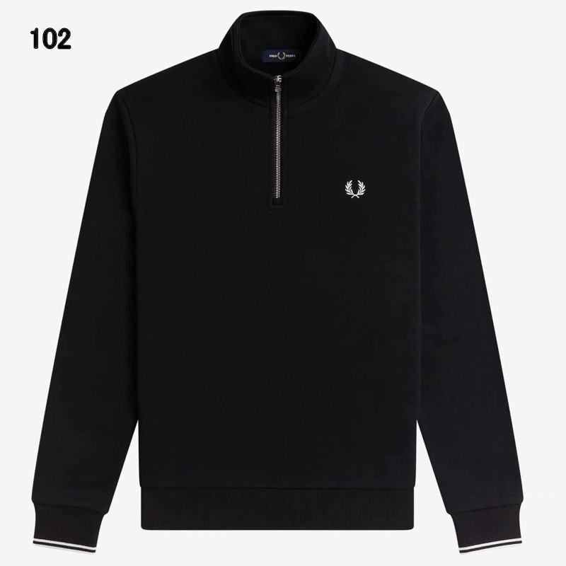 FRED PERRY ハーフジップ スウェット FRED PERRY（フレッドペリー） ハーフ ジップ スウェットシャツ Half