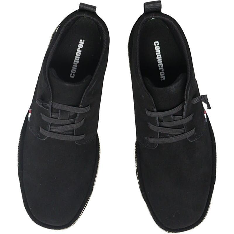 コンカラー conqueror スニーカー シーベット スエード SEABED SUEDE ブラック コンカラー conqueror スニーカー シーベット スエード SEABED SUEDE