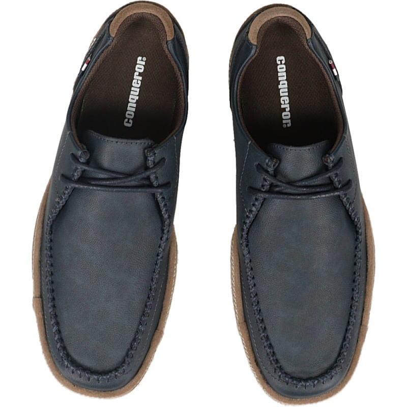 コンカラー conqueror スニーカー ホライゾン レザー HORIZON LEA チャコールグレー コンカラー conqueror スニーカー ホライゾン レザー HORIZON LEA