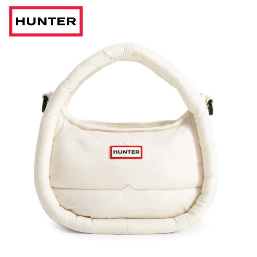 HUNTER（ハンター） バッグ フレイムド パファー ミディ ホーボー 