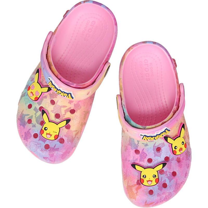 crocs（クロックス） サンダル ピカチュウ ピンク クラシック クロッグ