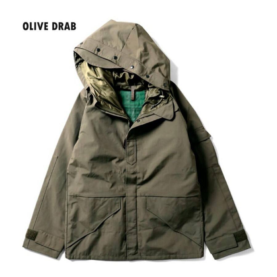 ダークグララスB1K 美品 HOUSTON（ヒューストン） エクワックス パーカー ECWCS PARKA 50311 BK