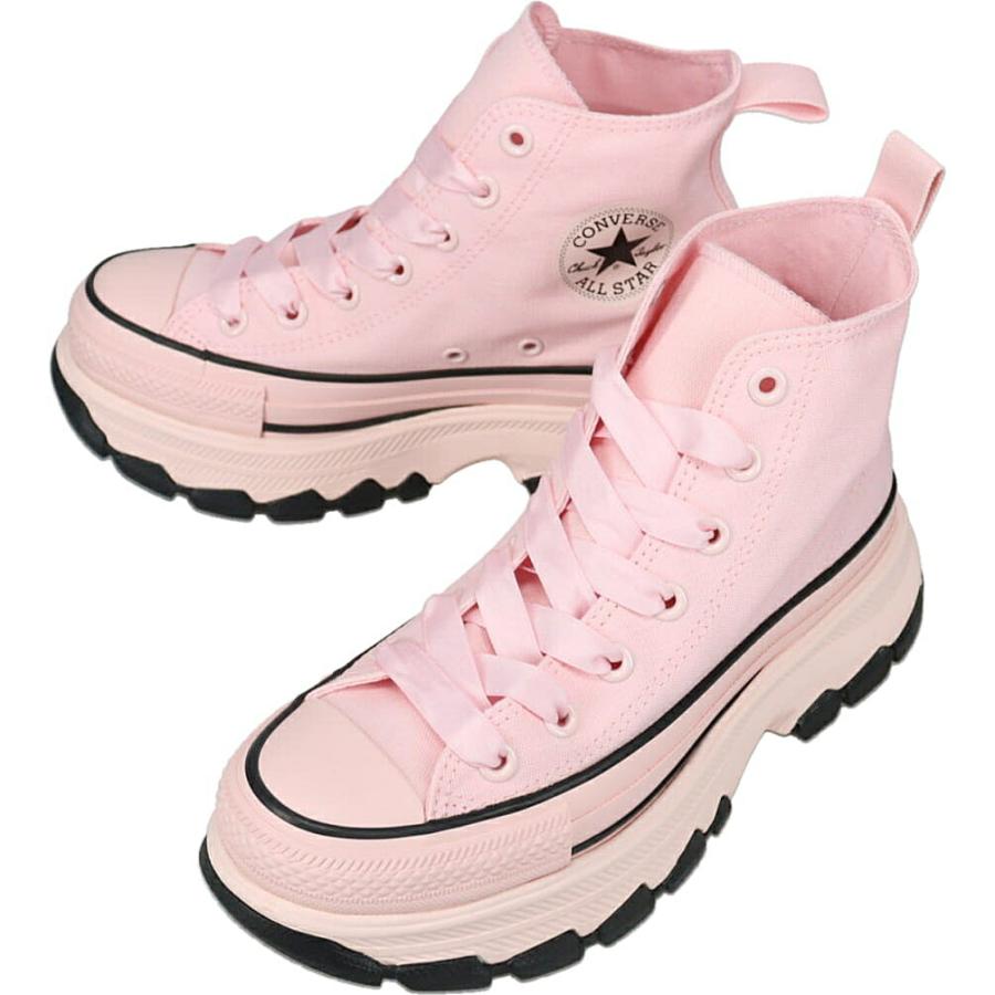コンバース CONVERSE スニーカー オールスター トレックウエーブ BP HI ALL STAR TREKWAVE BP HI パウダーピンク PDR.PNK 1SE821 CONVERSE（コンバース） スニーカー オールスター トレックウエーブ BP