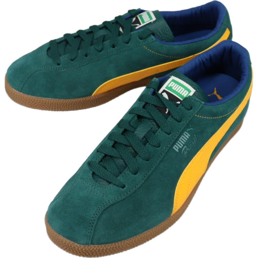 PUMA（プーマ） スニーカー ブラジル レザー Brasil LTH ダーク