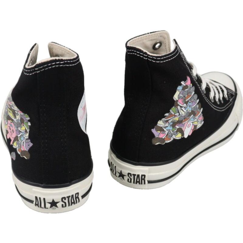 コンバース CONVERSE スニーカー オールスター KM HI / 可哀想に！ ALL STAR KM HI / KAWAISOUNI! ブラック BLACK 1SE851 CONVERSE（コンバース） スニーカー オールスター KM HI / 可哀想に
