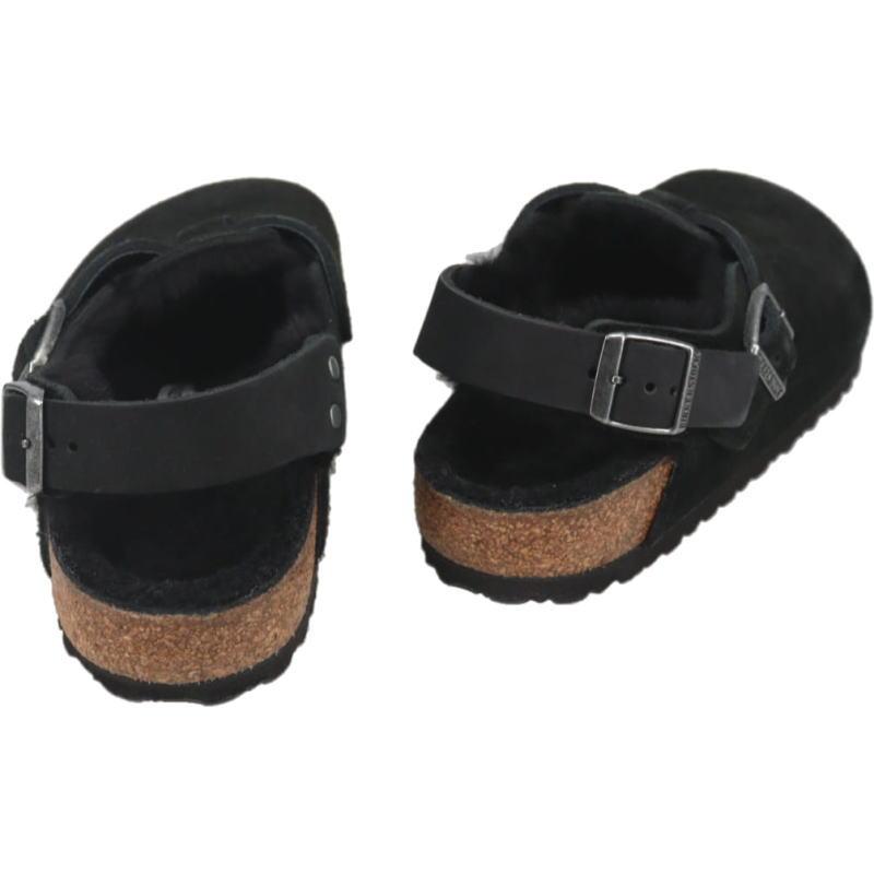 ビルケンシュトック BIRKENSTOCK サンダル トキオ インサイド シアリング Tokio Inside Shearling ブラック BLACK 1028358 レギュラー幅 BIRKENSTOCK（ビルケンシュトック） サンダル トキオ インサイド