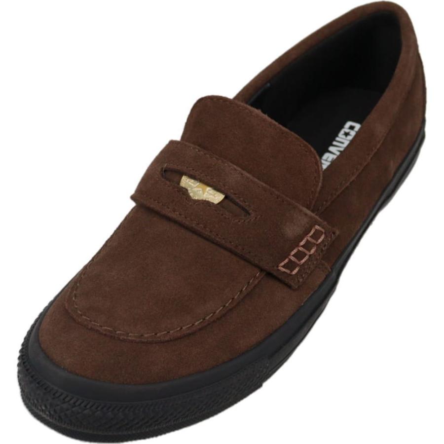 CONVERSE コンバース ローファー スニーカー ALL STAR オールスター  COINLOAFER SU BROWN ( レザー メンズ スエード 31316670 ) CONVERSE（コンバース） スニーカー オールスター コインローファー SU