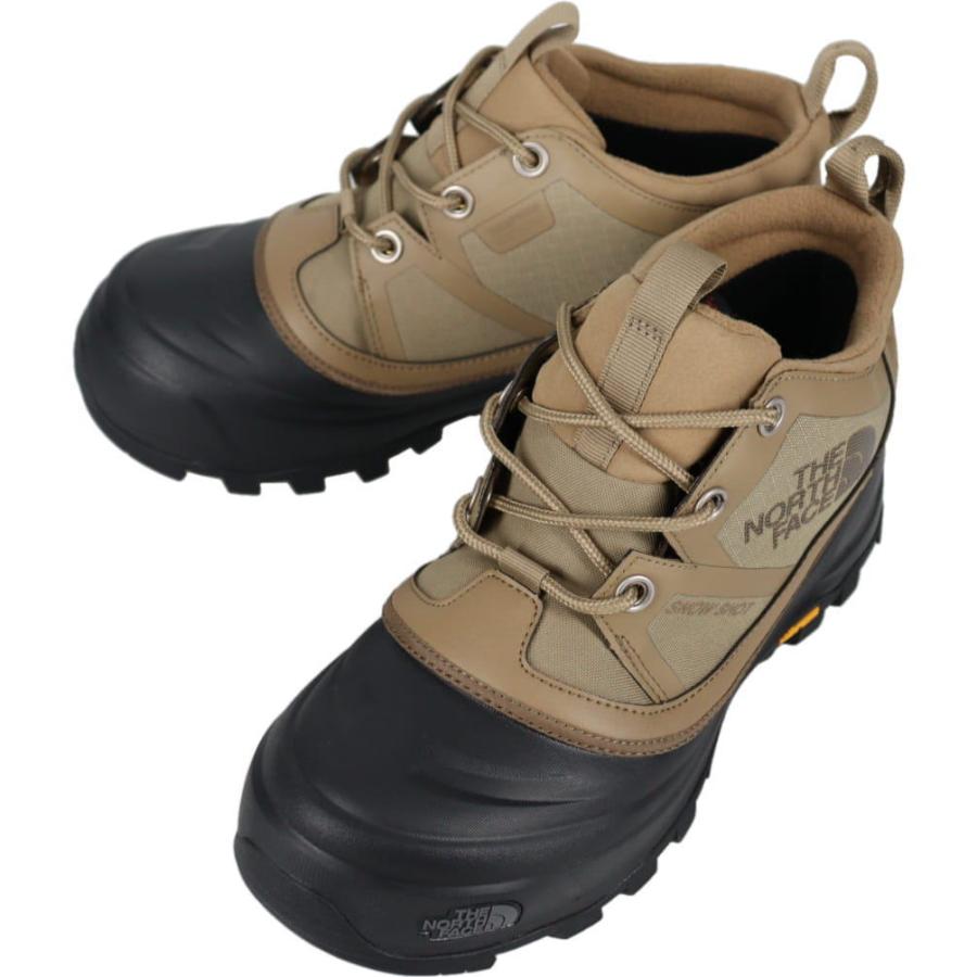 ノースフェイス THE NORTH FACE スノー ショット ロー ウォータープルーフ アークティックグリップ  Shot Low WP ARCTIC GRIP クラシックカーキ/TNFブラック NF52583 CK THE NORTH FACE（ザ ノースフェイス） ノースフェイス スノー ショット