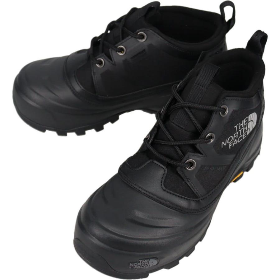 ノースフェイス THE NORTH FACE スノー ショット ロー ウォータープルーフ アークティックグリップ  Shot Low WP ARCTIC GRIP TNFブラック/TNFブラック NF52583 KK THE NORTH FACE（ザ ノースフェイス） ノースフェイス スノー ショット