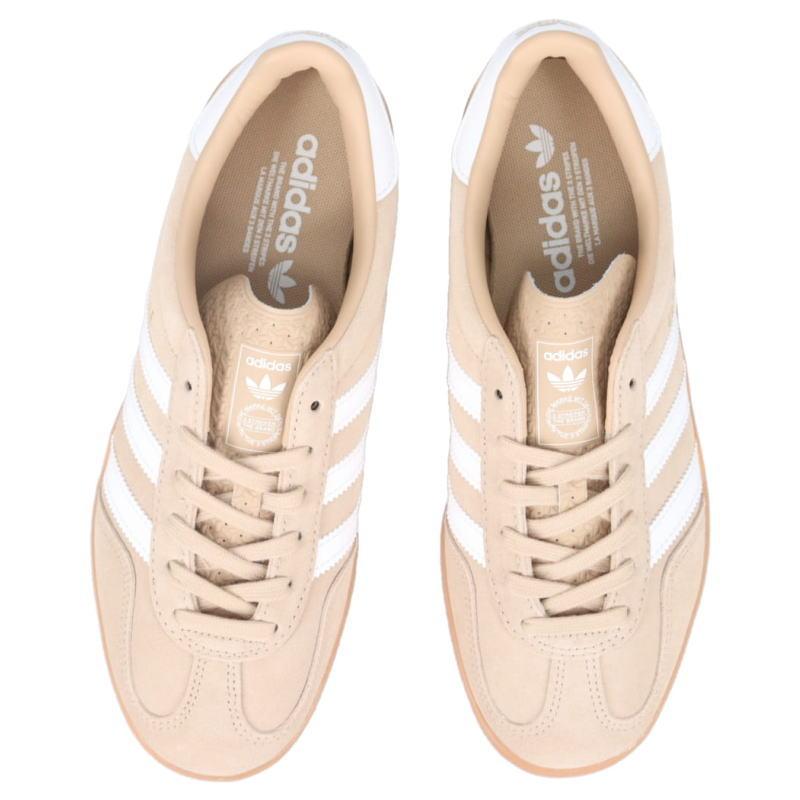かっちゃん　アディダス　ガゼル　インドア　コアホワイト　スニーカー adidas（アディダス） スニーカー ガゼル インドア GAZELLE INDOOR