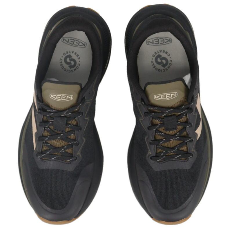 KEEN（キーン） メンズ ダブルケー500 WK500 ブラック/ダークオリーブ