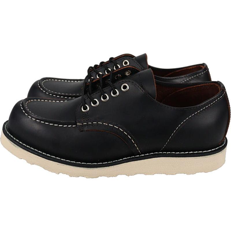 レッドウィング RED WING クラシックモック オックスフォード CLASSIC MOC OXFORD ブラック BLACK 08090の画像