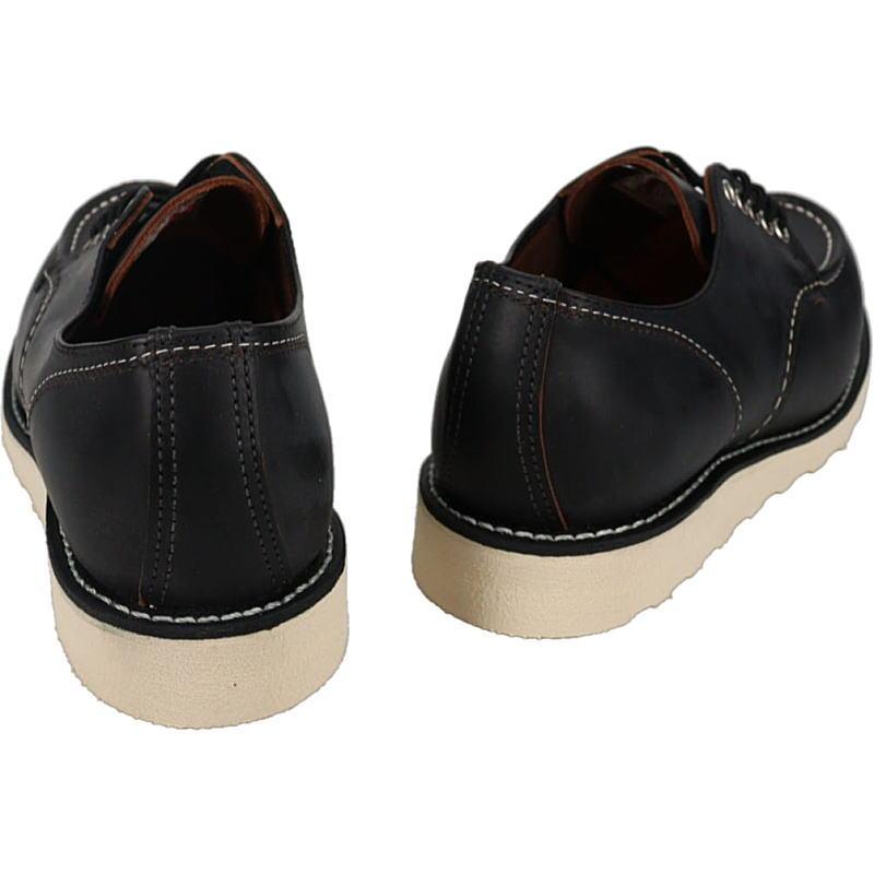 レッドウィング RED WING クラシックモック オックスフォード CLASSIC MOC OXFORD ブラック BLACK 08090の画像