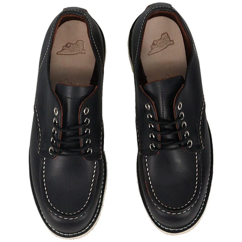 レッドウィング RED WING クラシックモック オックスフォード CLASSIC MOC OXFORD ブラック BLACK 08090の画像