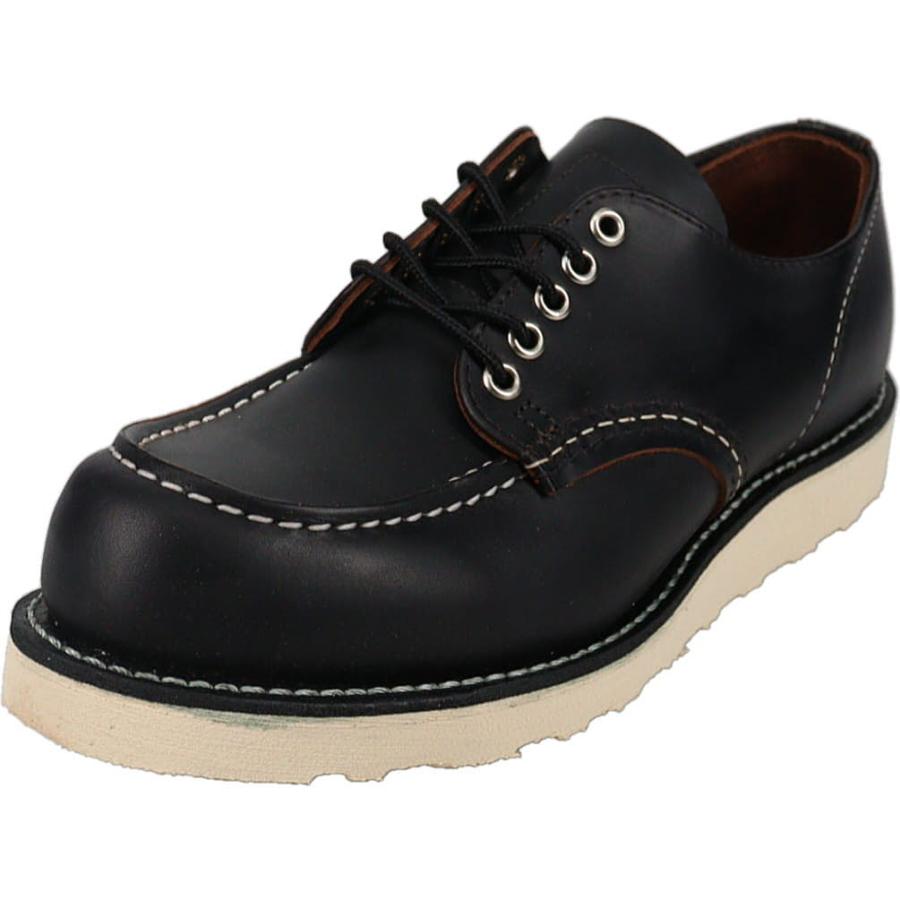 レッドウィング RED WING クラシックモック オックスフォード CLASSIC MOC OXFORD ブラック BLACK 08090の画像