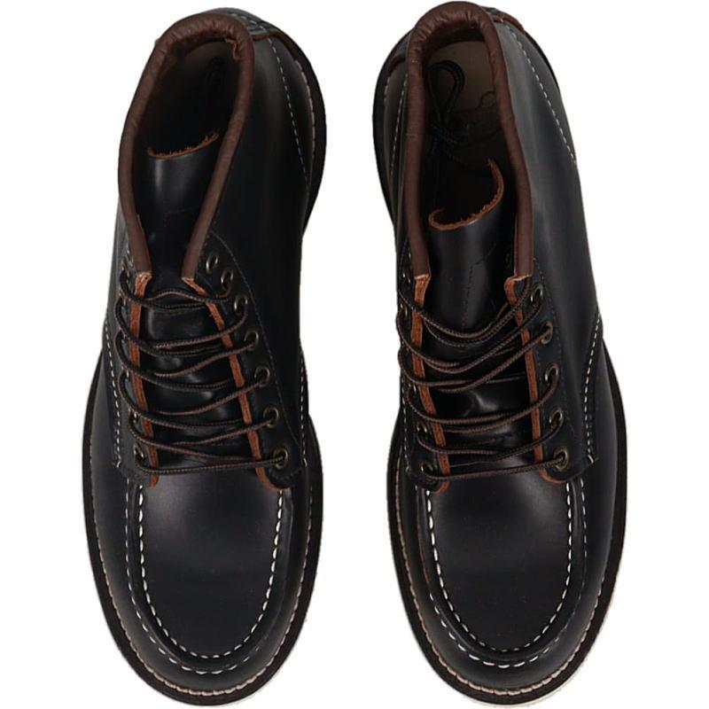 レッドウィング RED WING 6インチ クラシック モック 6-INCH CLASSIC MOC ブラック BLACK 08849の画像