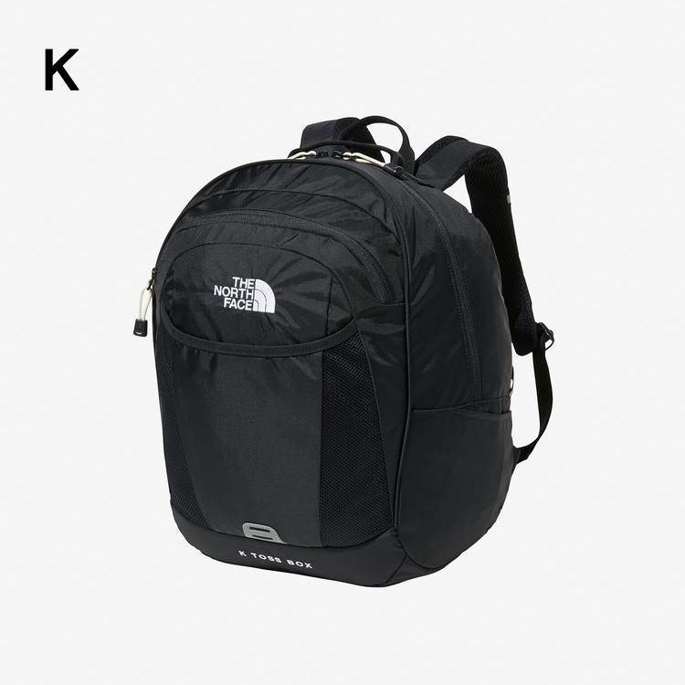子供 ノースフェイス THE NORTH FACE バッグ キッズ トスボックス K TOSS BOX NMJ72351 K(ブラック) RR(レイジレッド) CK(クラシックカーキ)の画像