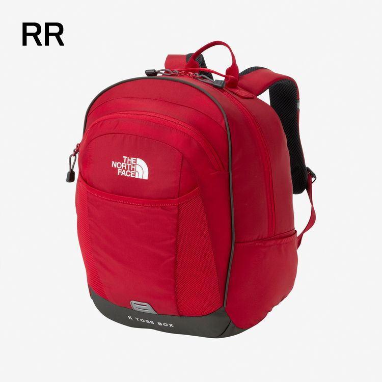 子供 ノースフェイス THE NORTH FACE バッグ キッズ トスボックス K TOSS BOX NMJ72351 K(ブラック) RR(レイジレッド) CK(クラシックカーキ)の画像