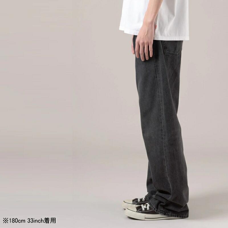 リーバイス Levi's 501 (R) LOOSE ジーンズ ブラック 0057U0005 : すに