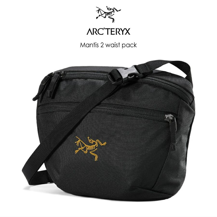 【新品未使用】ARC'TERYX マンティス2 ウエストパック ブラック アークテリクス Arc teryx マンティス 2 ウエストパック Mantis Waist