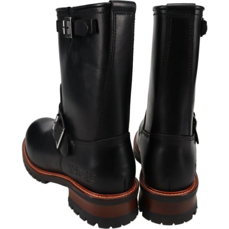 ショット Schott エンジニアブーツ Engineer boots ブラック Black S28001 010の画像
