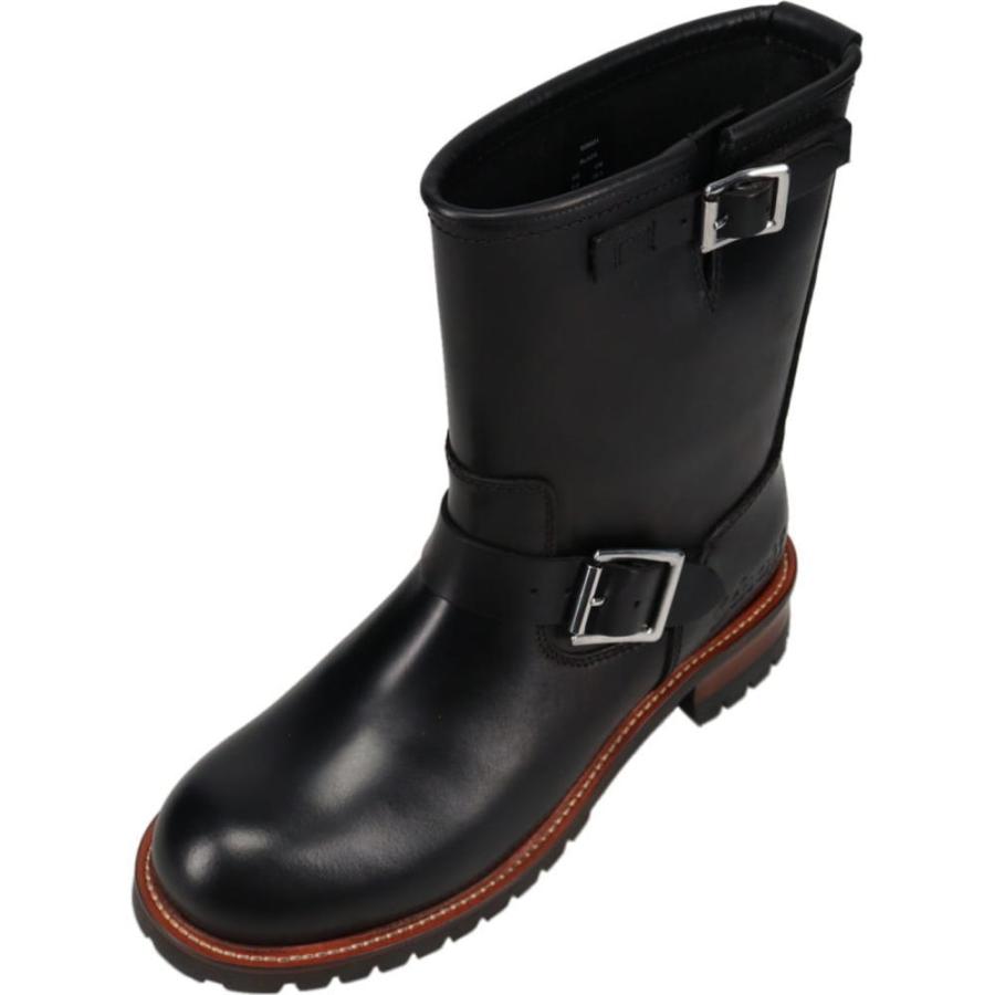 ショット Schott エンジニアブーツ Engineer boots ブラック Black S28001 010の画像