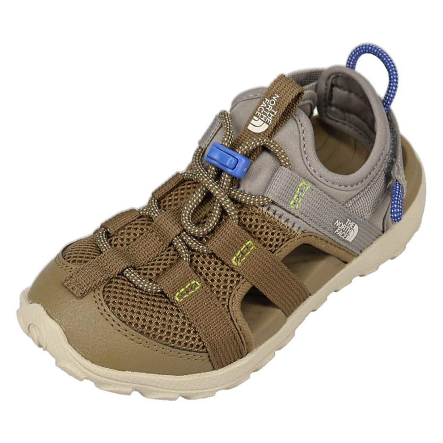 ノースフェイス THE NORTH FACE エクスプローラー キャンプ シャンダル（キッズ） K Explore Camp Shandal シダー×TNFブルー NFJ02693 CB 17.5〜23cm 子供の画像